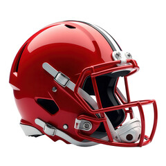 Fototapeta premium Football Helmet on Transparent Background