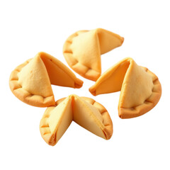 Fortune Cookies on Transparent Background