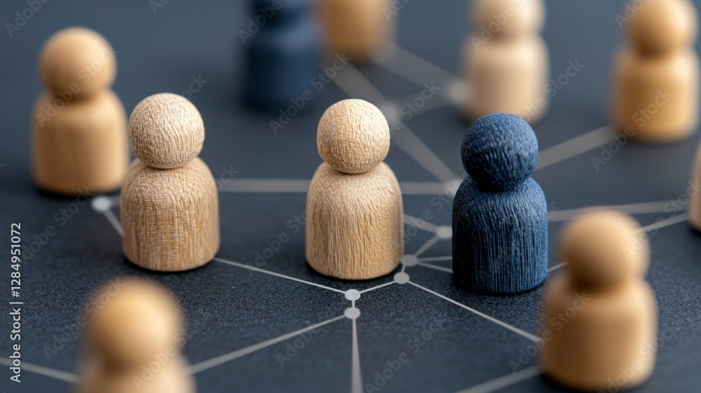 Aufkleber global network diverse team collaboration communication connection