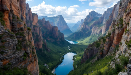 a high-resolution photograph of the natural landscape