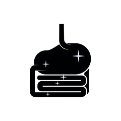 Detoxification Icon. Symbol of the Importance of Internal Organ Health and Human Metabolism. 