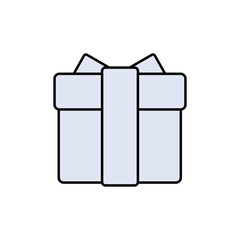 Gift Icon. Prize, Reward Symbol for Design, Presentation, Website or Apps Elements - Vector.