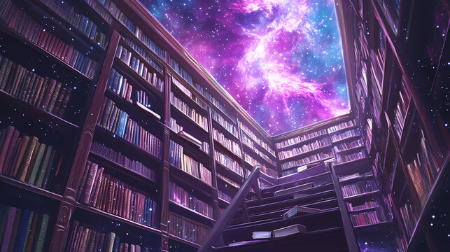 cosmic library dreamscape