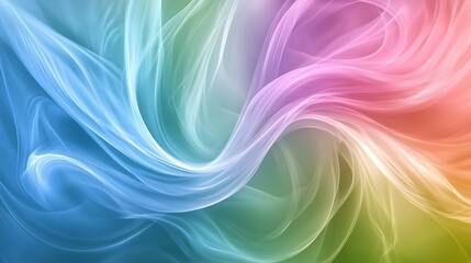 Colorful smoke swirls, abstract background