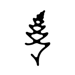 Abstract Formative Symbol Artistic Glyph Icon