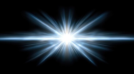 Obraz premium Abstract Light Rays Burst Emitting Bright Radiance