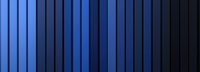 Obraz premium Deep and rich navy to royal blue gradient with vertical stripes