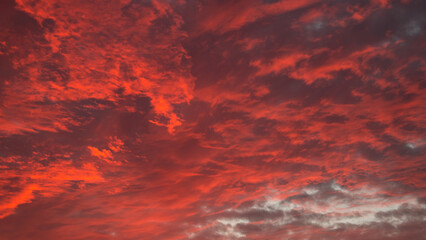 fire in the sky
