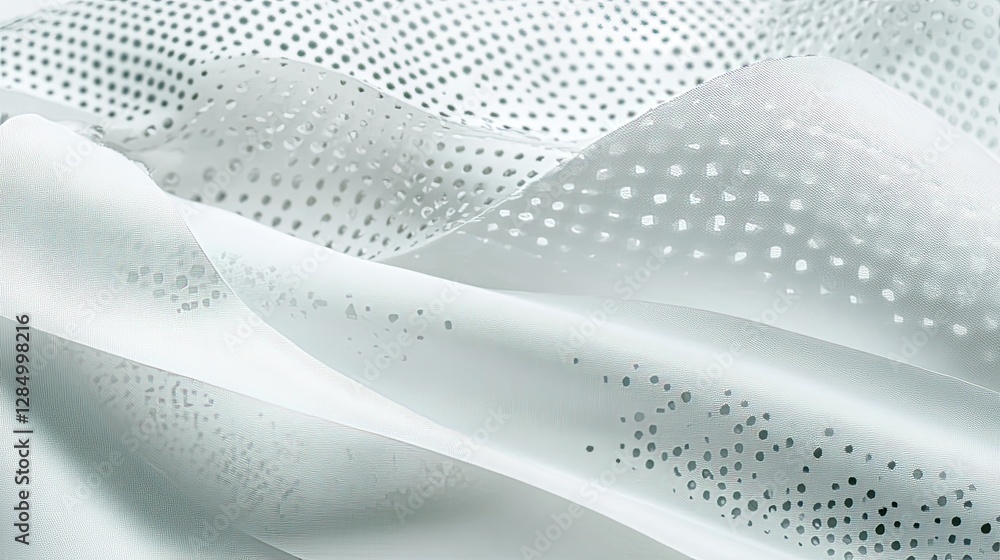 Poster monochromatic minimalistic tech patterns with soft gradient tones