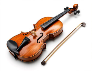 Fototapeta premium Timeless Strings: The Elegance and Passion of the Violin
