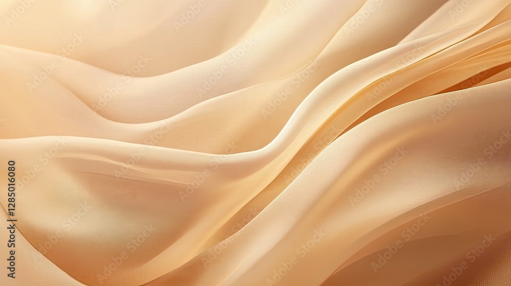 Poster soft golden gradient texture with delicate light glows for design resources. --