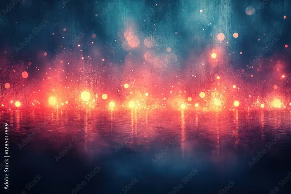 Aufkleber abstract pastel gradient background texture with soft noise effect and holographic colors
