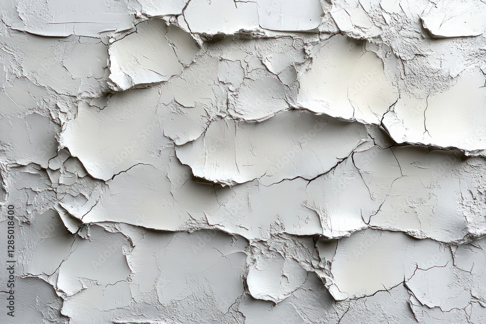 Poster abstract minimalist textured white surface with lines and soft shadows in contemporary style