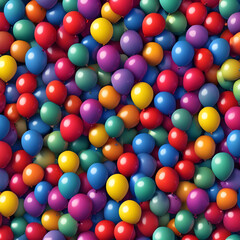 Background - Lots of Colorful Balloons 10