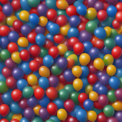 Background - Lots of Colorful Balloons 14