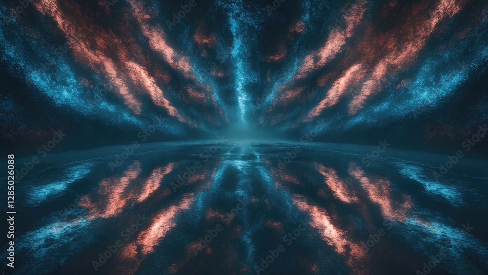 Poster abstract digital backdrop featuring textured patterns
