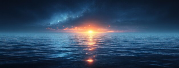 Obraz premium Navy Blue Marble Texture Background for Graphic Design