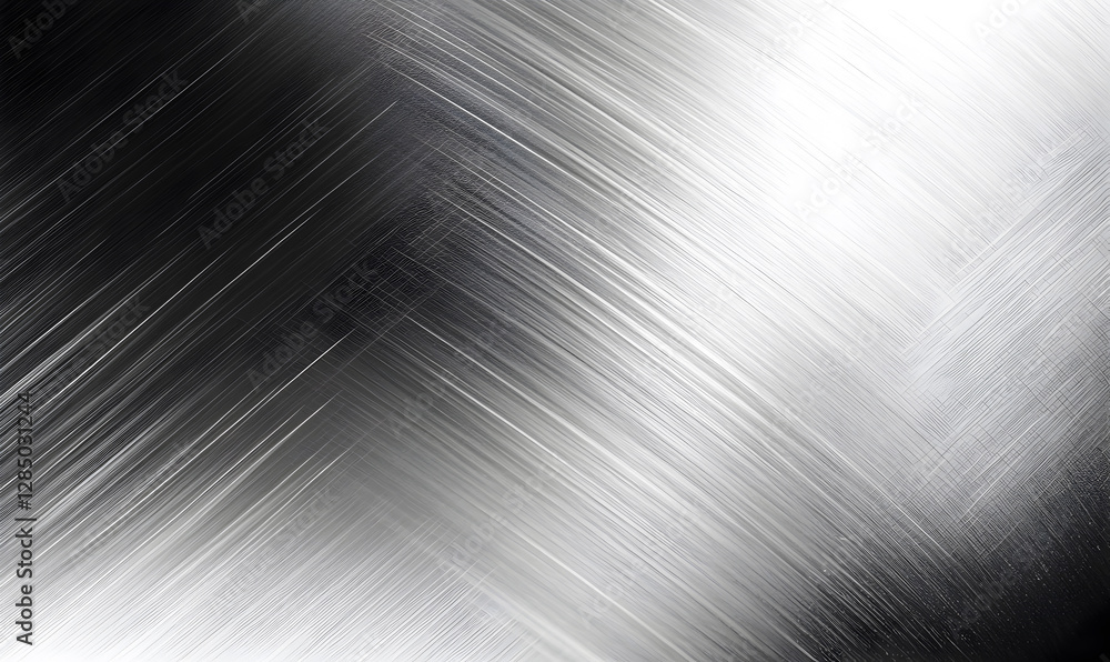 Poster abstract brushed metal texture background image with diagonal lines and gradient