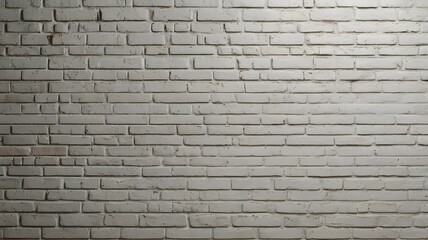 Vintage White Painted Brick Wall Architectural Texture Background