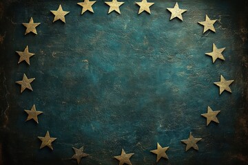 Veteran's Day Poster Celebrating All Who Served with Black Textured Background and White Typography