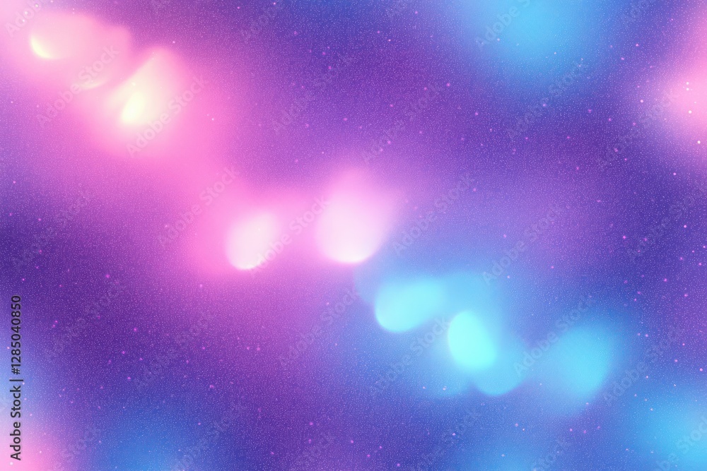 Poster Pastel Gradient Background Soft Bokeh Light Abstract Digital Art 80s Retro Futurism Holographic Textured Wallpaper