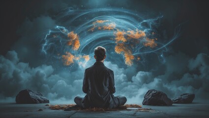 Combine your imaginative ideas, business strategies, recruitment insights, market intelligence, AI concepts, mental wellness, and knowledge of copyright and intellectual property.