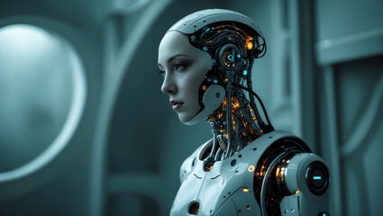 Envisioning a Cyborg Artist Merging AI Technology with Fine Arts