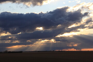 Obraz premium Saskatchewan Scenery Qu'Appelle Valley area