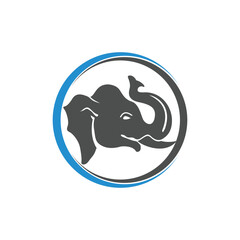 elephant head logo