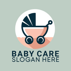 Baby care logo Tiny Treasures
