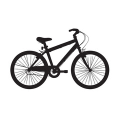 Fototapeta premium Professional Grade Bicycle Silhouette for Illustrators