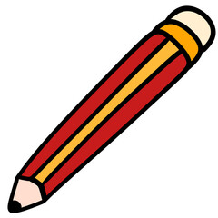 pencil and eraser