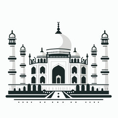 mosque vector illustration