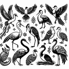 bird vector illustration