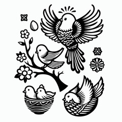 bird vector illustration