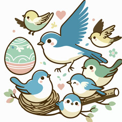 bird vector illustration