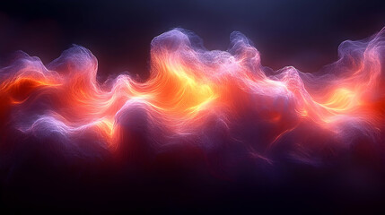 Fototapeta premium Abstract Energy Wave Background with Vibrant Colors and Dynamic Motion