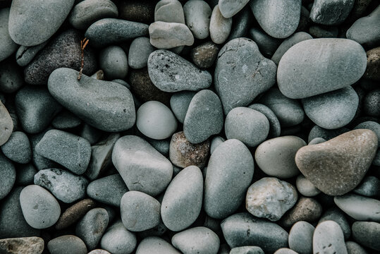 pebbles on the beach