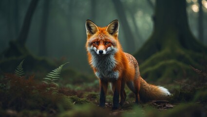 Image of a red fox in its natural environment