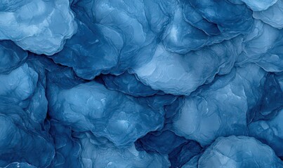 Fototapeta premium Abstract Blue Textured Background: Layered Shades and Surface Details