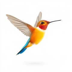 Fototapeta premium Hummingbird feeding on nectar