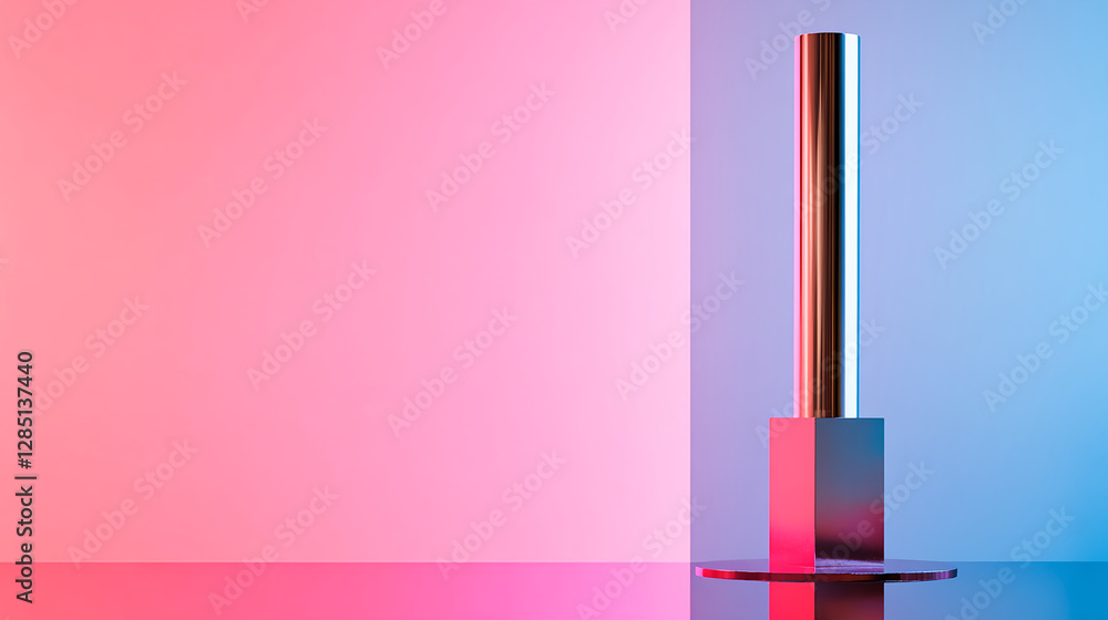 Poster abstract design element studio space digital art colorful background artistic perspective modern aes