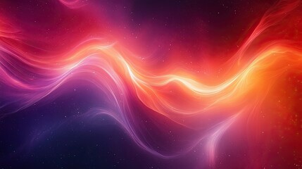 Obraz premium An abstract image of swirling lights and colors in space
