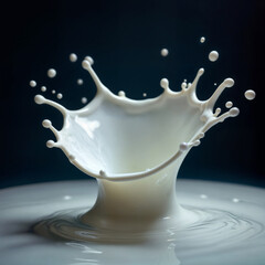 High-Speed Capture of a Dynamic Milk Splash in Motion
