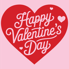 happy valentine's day, Happy Valentines Day Calligraphy Banner with Hearts, happy valentine's day typography