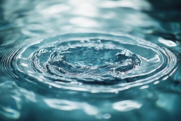bubbled water