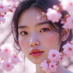 Fototapeta premium Sakura embraces