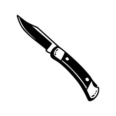 knife isolated on white background