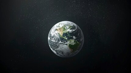 Obraz premium Planet Earth Space Universe Cosmos Galaxy World Globe Astronomy Night Sky Stars