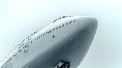 Airplane Nose, Close-Up, Airport